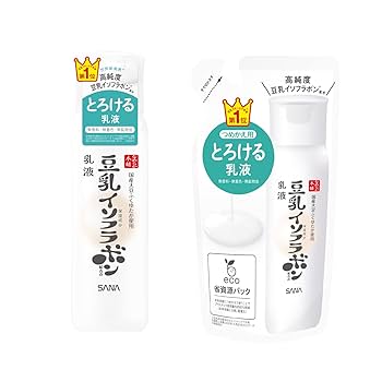 Amazon | なめらか本舗 乳液 NC Amazon限定大容量 本体+詰替